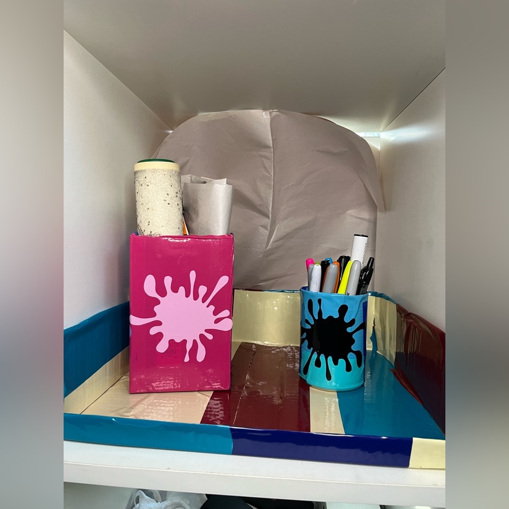 Fun Splat Colorful Desk Organizer Set - Picture 6 of 11